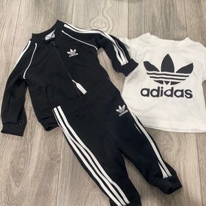 Adidas track suit size 6-9 months